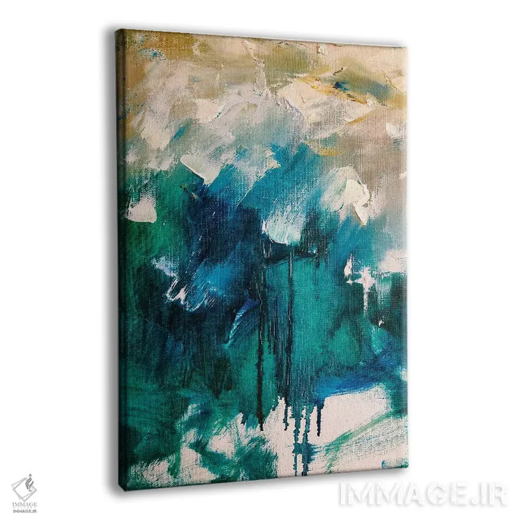 تابلو انتزاعی انتزاعی اثر مارینا اسکرمووا - نمای پرسپکتیو محصول