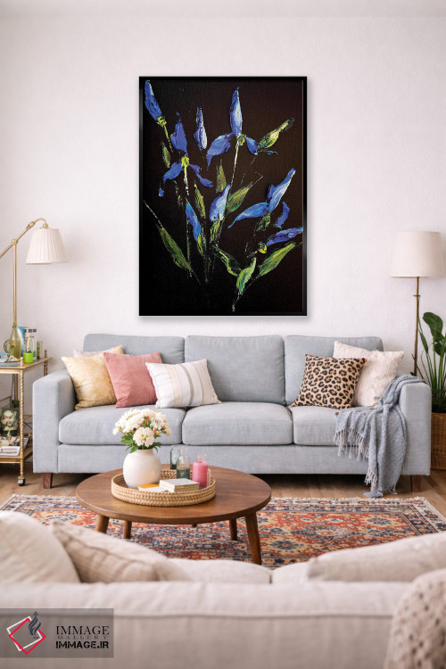 تابلو دکوراتیو زنبق ها و سبزیجات معطر اثر مارینا اسکرمووا - D1B