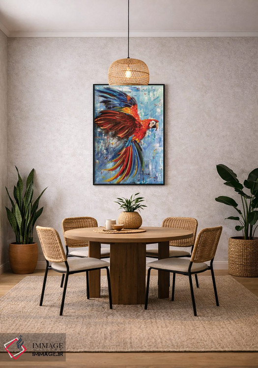 تابلو دکوراتیو درخشش پرواز اثر مارینا اسکرمووا - D3B