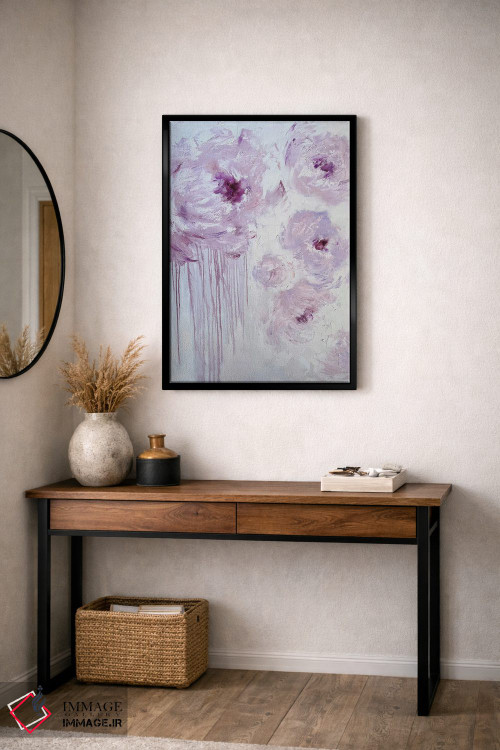 تابلو انتزاعی درخشش بلوری اثر مارینا اسکرمووا - D4B