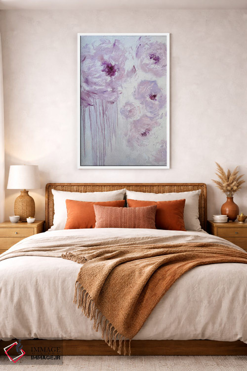 تابلو انتزاعی درخشش بلوری اثر مارینا اسکرمووا - D3W