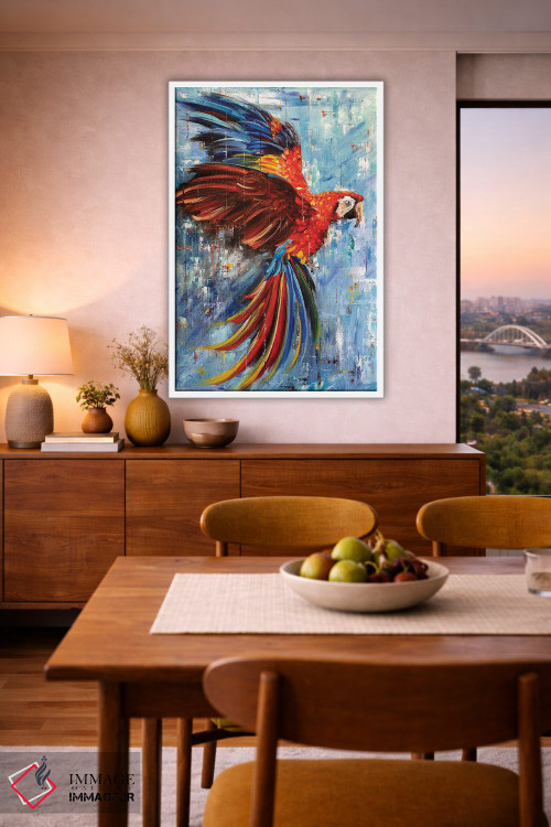 تابلو دکوراتیو درخشش پرواز اثر مارینا اسکرمووا - D5W