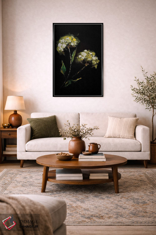 تابلو دکوراتیو زنبق ها و سبزیجات معطر دو اثر مارینا اسکرمووا - D4B