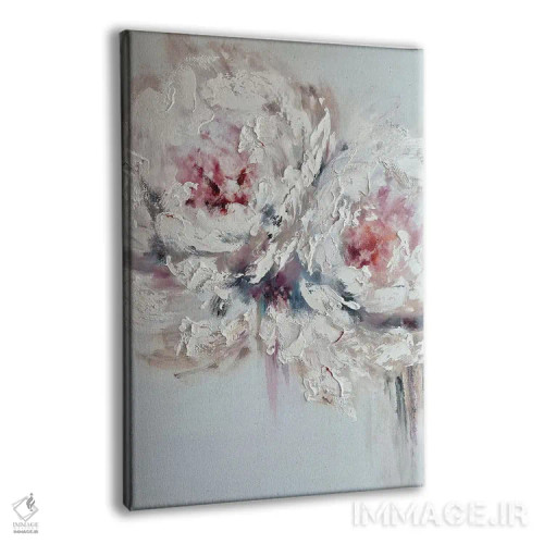 تابلو انتزاعی بوسه هوایی اثر مارینا اسکرمووا - نمای پرسپکتیو محصول