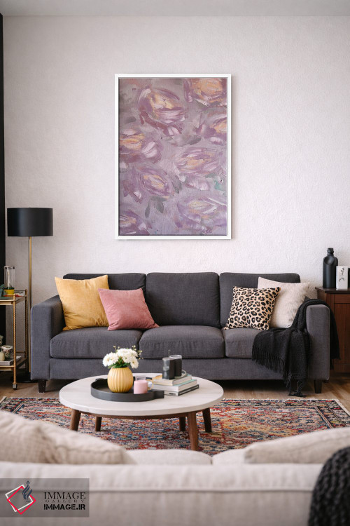 تابلو انتزاعی احساسات دوگانه اثر مارینا اسکرمووا - D3W