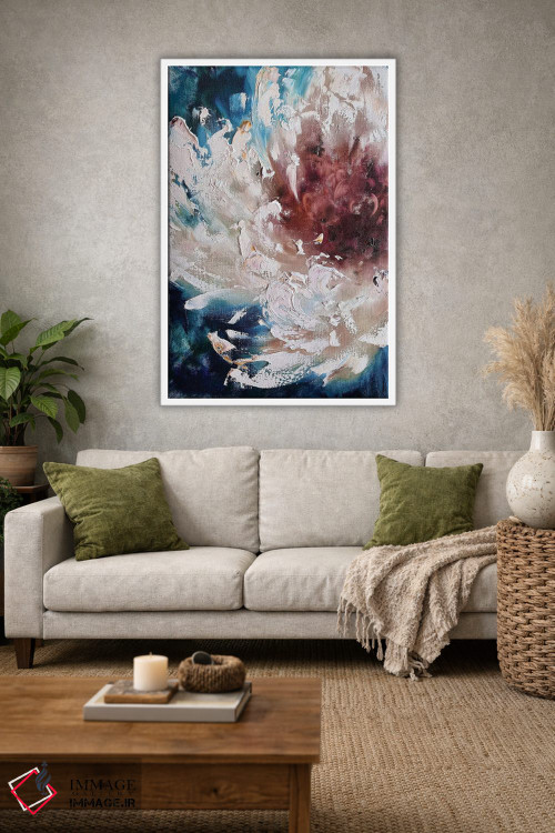تابلو انتزاعی حل شدن در طبیعت اثر مارینا اسکرمووا - D1W