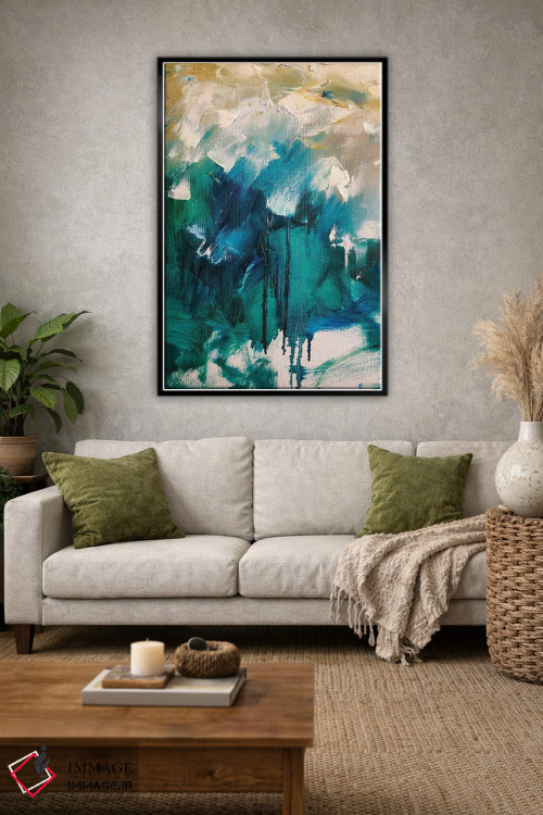 تابلو انتزاعی انتزاعی اثر مارینا اسکرمووا - D1B