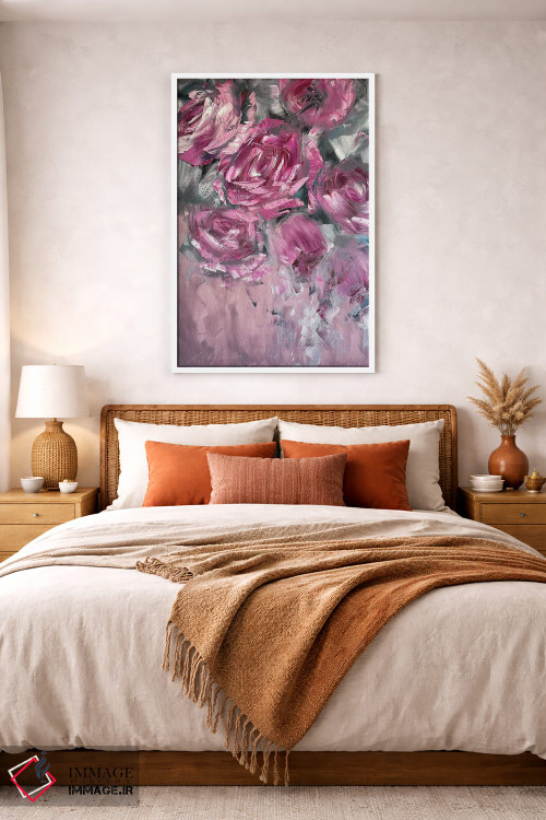 تابلو انتزاعی احساسات متضاد اثر مارینا اسکرمووا - D3W