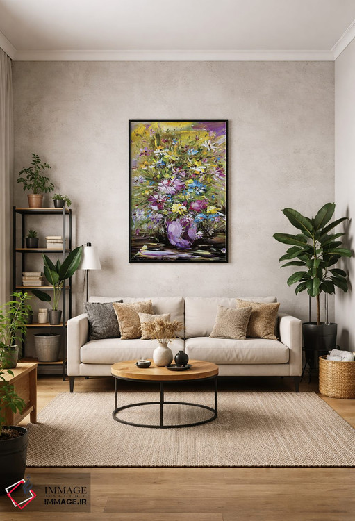 تابلو دکوراتیو طبیعت بی جان اثر مارینا اسکرمووا - D1B