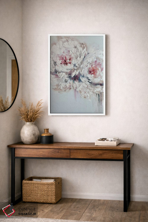 تابلو انتزاعی بوسه هوایی اثر مارینا اسکرمووا - D2W