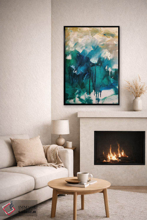 تابلو انتزاعی انتزاعی اثر مارینا اسکرمووا - D6B