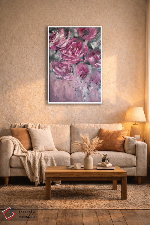 تابلو انتزاعی احساسات متضاد اثر مارینا اسکرمووا - D4W