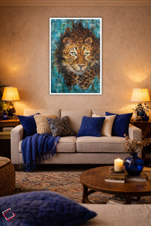 تابلو دکوراتیو شکارچی وحشی اثر مارینا اسکرمووا - D2W