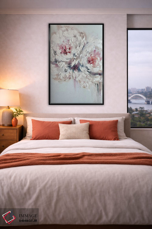 تابلو انتزاعی بوسه هوایی اثر مارینا اسکرمووا - D3B