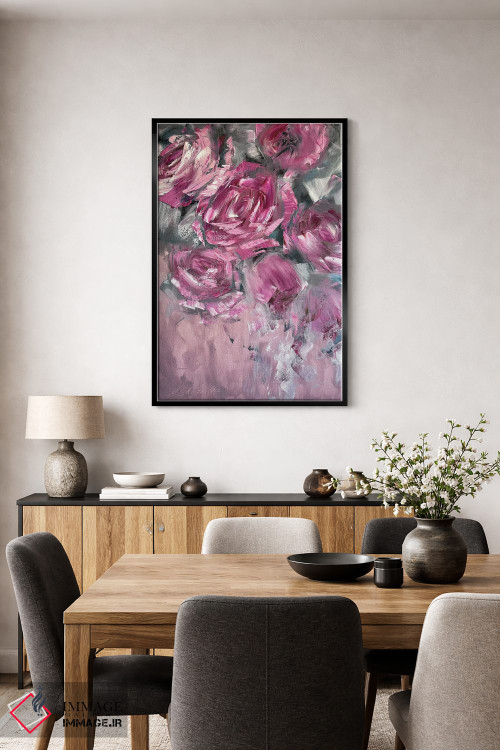 تابلو انتزاعی احساسات متضاد اثر مارینا اسکرمووا - D5B