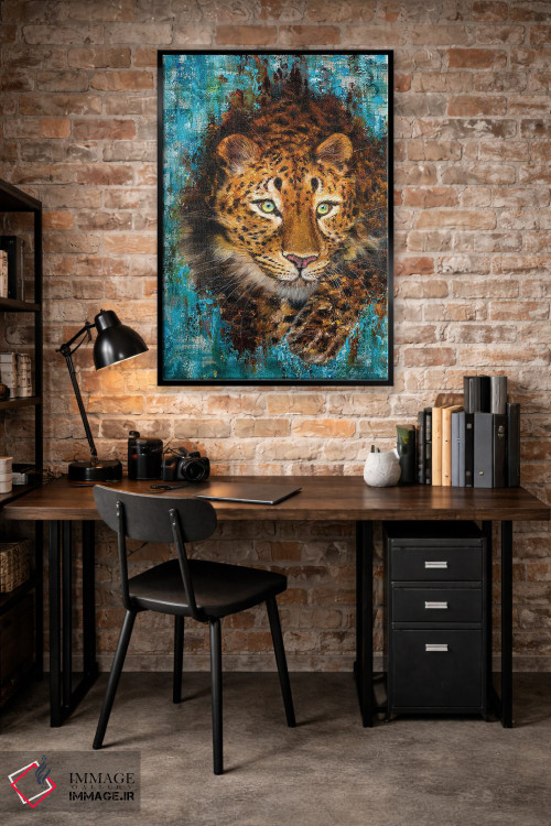 تابلو دکوراتیو شکارچی وحشی اثر مارینا اسکرمووا - D4B