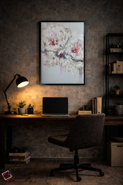 تابلو انتزاعی بوسه هوایی اثر مارینا اسکرمووا - D5B