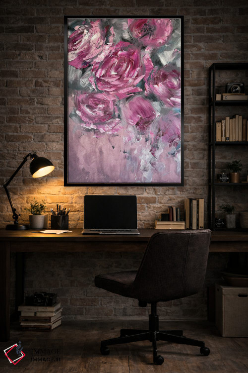 تابلو انتزاعی احساسات متضاد اثر مارینا اسکرمووا - D6B