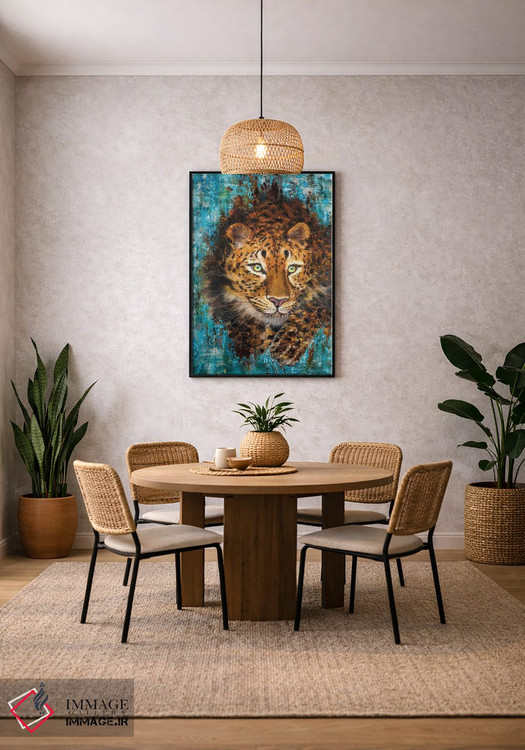 تابلو دکوراتیو شکارچی وحشی اثر مارینا اسکرمووا - D5B