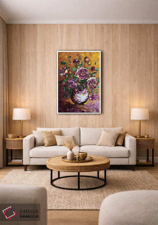 تابلو دکوراتیو طبیعت بی جان ۷ اثر مارینا اسکرمووا - D1W