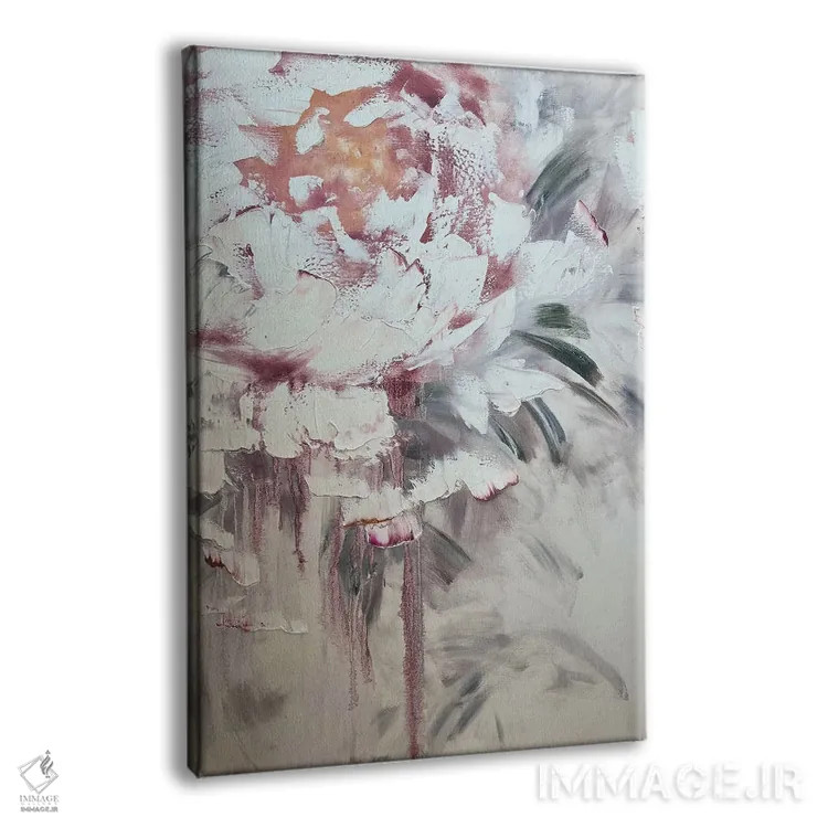 تابلو انتزاعی زندگی نو ۱ اثر مارینا اسکرمووا - نمای پرسپکتیو محصول