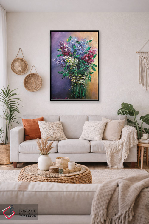 تابلو دکوراتیو طبیعت بی جان ۸ اثر مارینا اسکرمووا - D3B