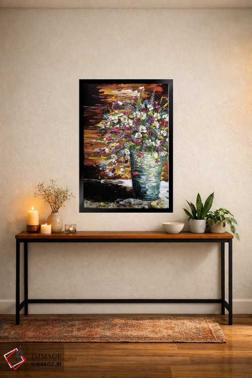 تابلو دکوراتیو طبیعت بی جان ۶ اثر مارینا اسکرمووا - D5B