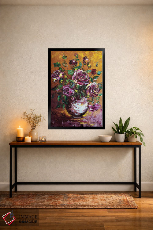 تابلو دکوراتیو طبیعت بی جان ۷ اثر مارینا اسکرمووا - D6B