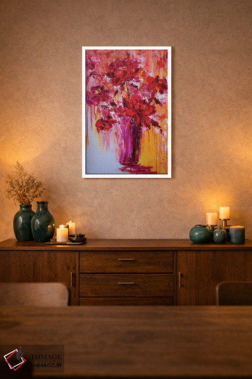 تابلو انتزاعی طبیعت بی جان ۱۱ اثر مارینا اسکرمووا - D1W