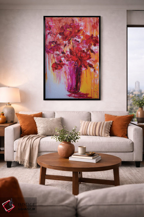 تابلو انتزاعی طبیعت بی جان ۱۱ اثر مارینا اسکرمووا - D3B