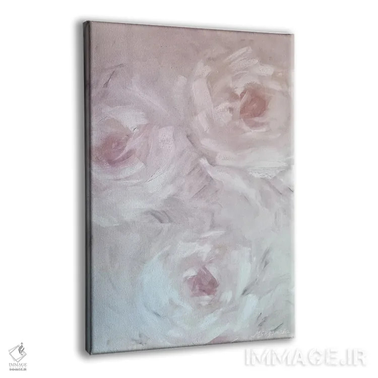 تابلو انتزاعی امروز، اکنون و هرگز دوباره ۲ اثر مارینا اسکرمووا - نمای پرسپکتیو محصول