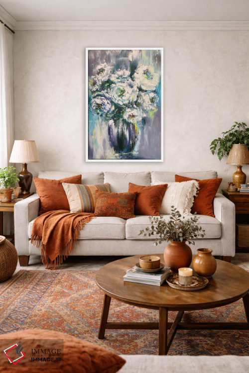 تابلو انتزاعی طبیعت بی جان ۱۲ اثر مارینا اسکرمووا - D2W