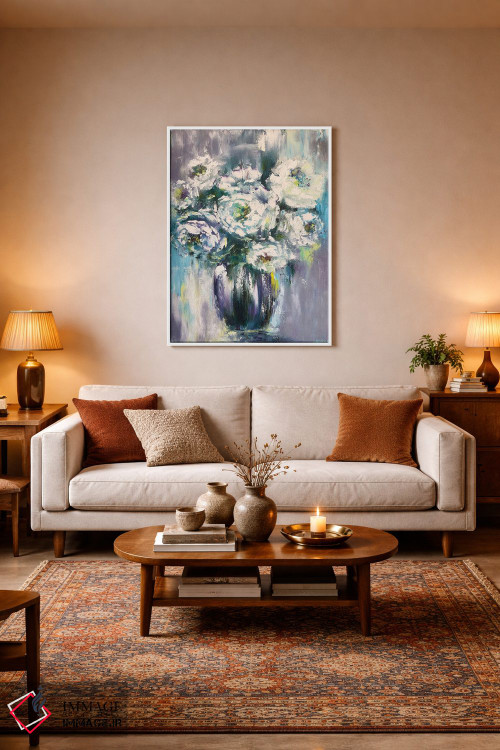 تابلو انتزاعی طبیعت بی جان ۱۲ اثر مارینا اسکرمووا - D3W