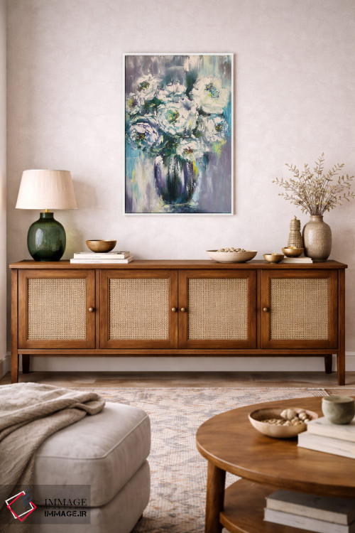 تابلو انتزاعی طبیعت بی جان ۱۲ اثر مارینا اسکرمووا - D4W