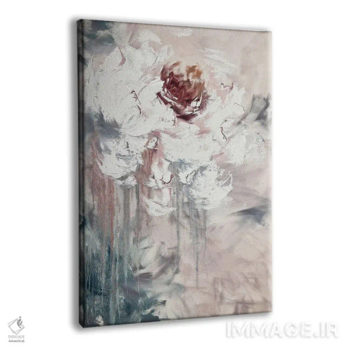 تابلو انتزاعی هنر شگفت انگیز گل ها ۲ اثر مارینا اسکرمووا - نمای پرسپکتیو محصول