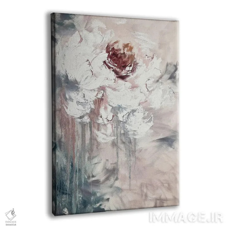 تابلو انتزاعی هنر شگفت انگیز گل ها ۲ اثر مارینا اسکرمووا - نمای پرسپکتیو محصول