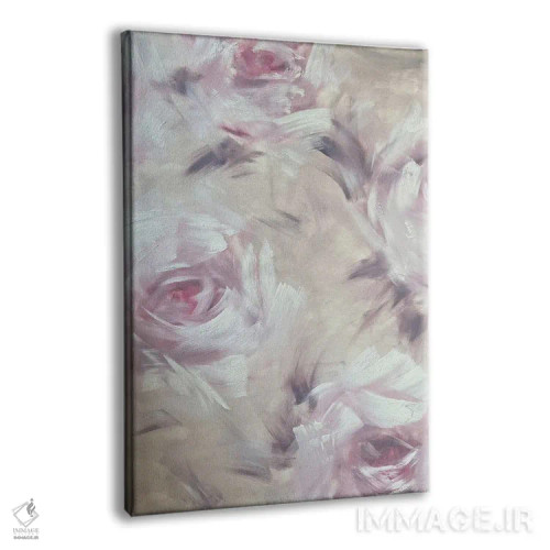 تابلو انتزاعی سکوت اثر مارینا اسکرمووا - نمای پرسپکتیو محصول