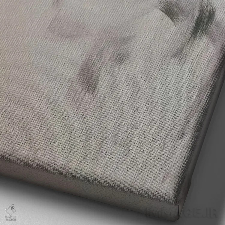 تابلو انتزاعی زندگی نو اثر مارینا اسکرمووا - نمای نزدیک بافت بوم