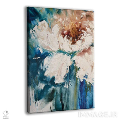 تابلو انتزاعی صدتومانی ۴ اثر مارینا اسکرمووا - نمای پرسپکتیو محصول