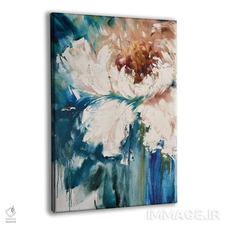 تابلو انتزاعی صدتومانی ۴ اثر مارینا اسکرمووا - نمای پرسپکتیو محصول