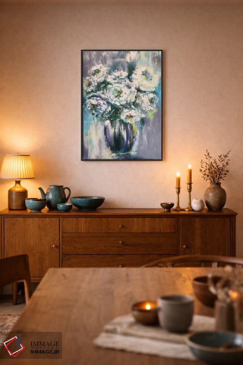 تابلو انتزاعی طبیعت بی جان ۱۲ اثر مارینا اسکرمووا - D6B