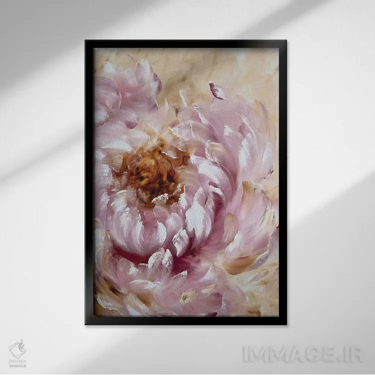 تابلو دکوراتیو صدتومانی ۶ اثر مارینا اسکرمووا - نمای قابدار مشکی