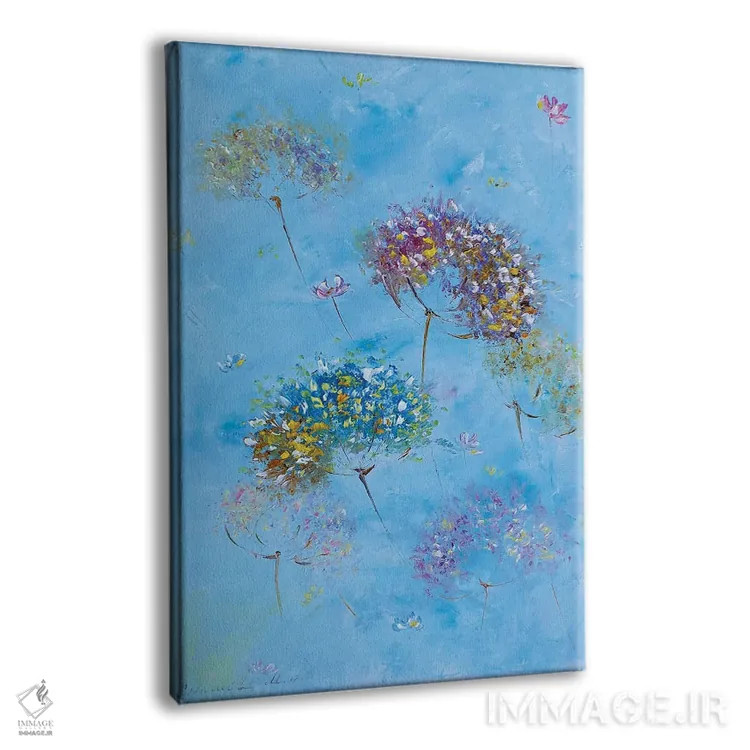 تابلو انتزاعی خیال انگیز اثر مارینا اسکرمووا - نمای پرسپکتیو محصول