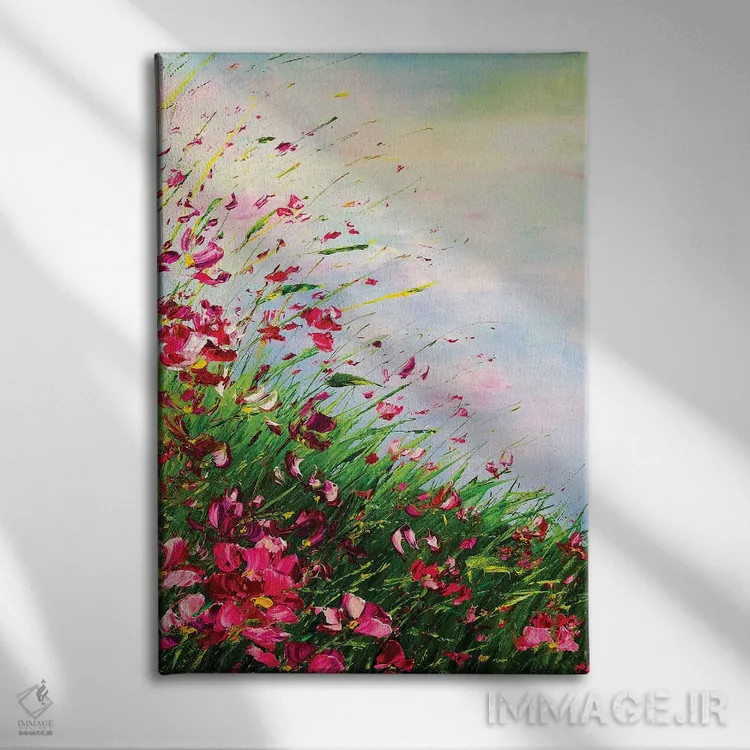 تابلو دکوراتیو منظره ۳ اثر مارینا اسکرمووا - نمای روبهرو روی دیوار