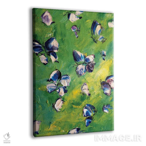 تابلو دکوراتیو پروانه خیال انگیز اثر مارینا اسکرمووا - نمای پرسپکتیو محصول