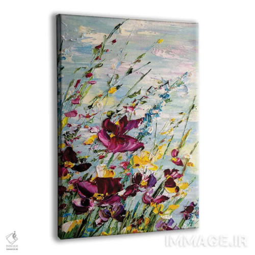 تابلو دکوراتیو منظره تابستانی اثر مارینا اسکرمووا - نمای پرسپکتیو محصول