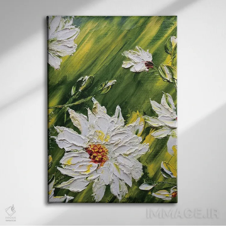 تابلو دکوراتیو خیال تابستانی اثر مارینا اسکرمووا - نمای روبهرو روی دیوار