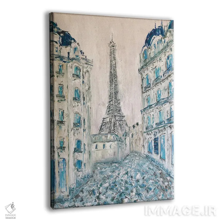 تابلو دکوراتیو پاریس قدیم اثر مارینا اسکرمووا - نمای پرسپکتیو محصول