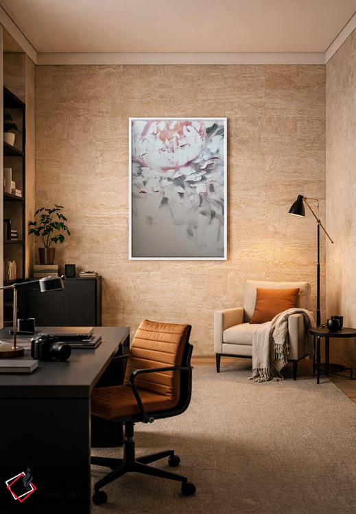 تابلو انتزاعی زندگی نو اثر مارینا اسکرمووا - D6W