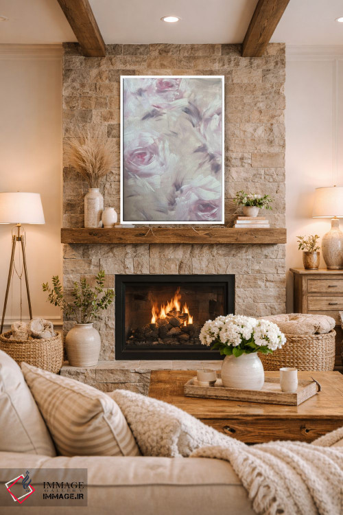 تابلو انتزاعی سکوت اثر مارینا اسکرمووا - D1W